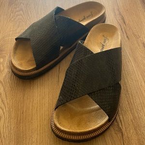 Free people slide sandals
